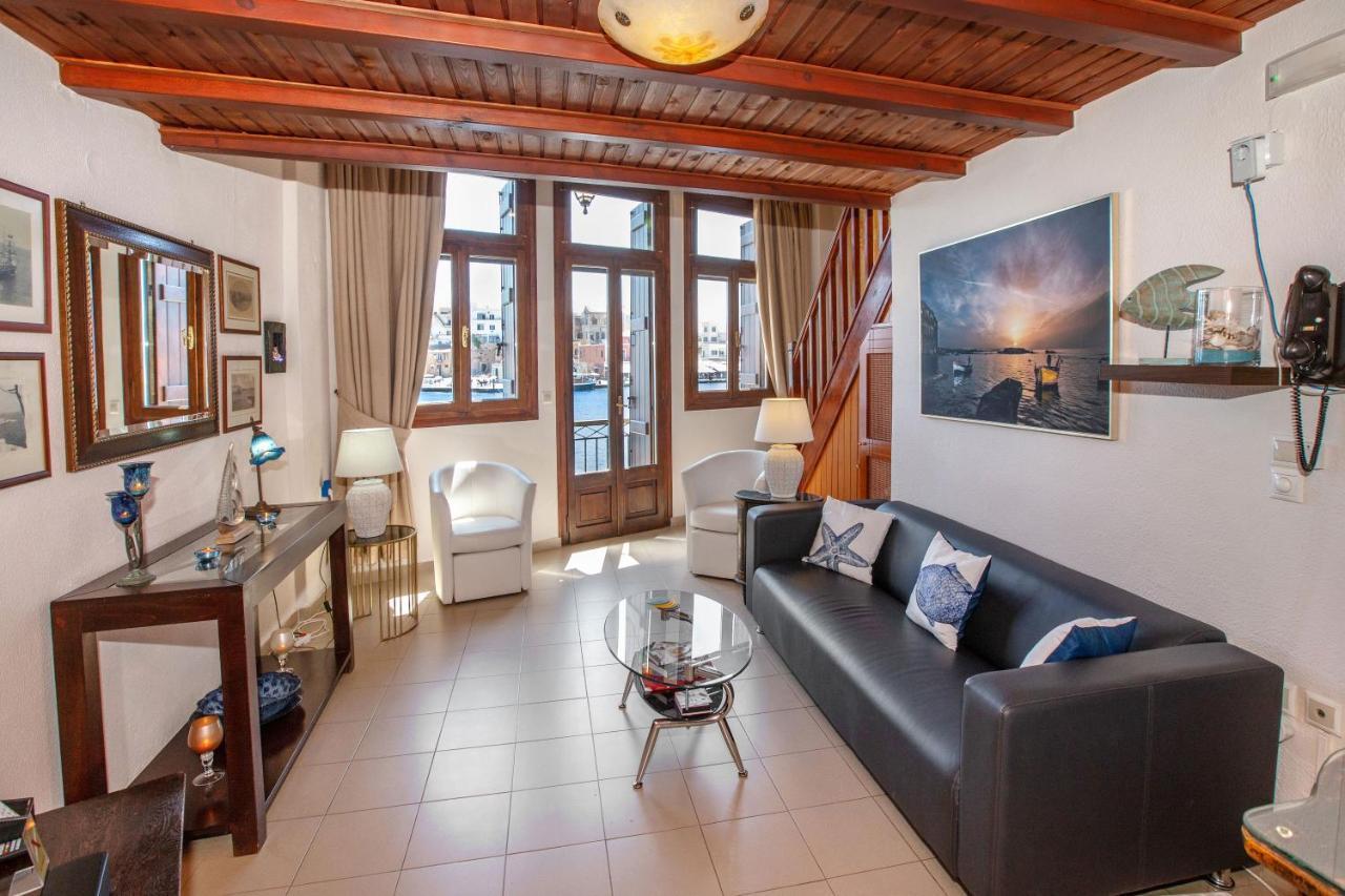 Апартаменты Casa Alba Seaview House Ханья Экстерьер фото