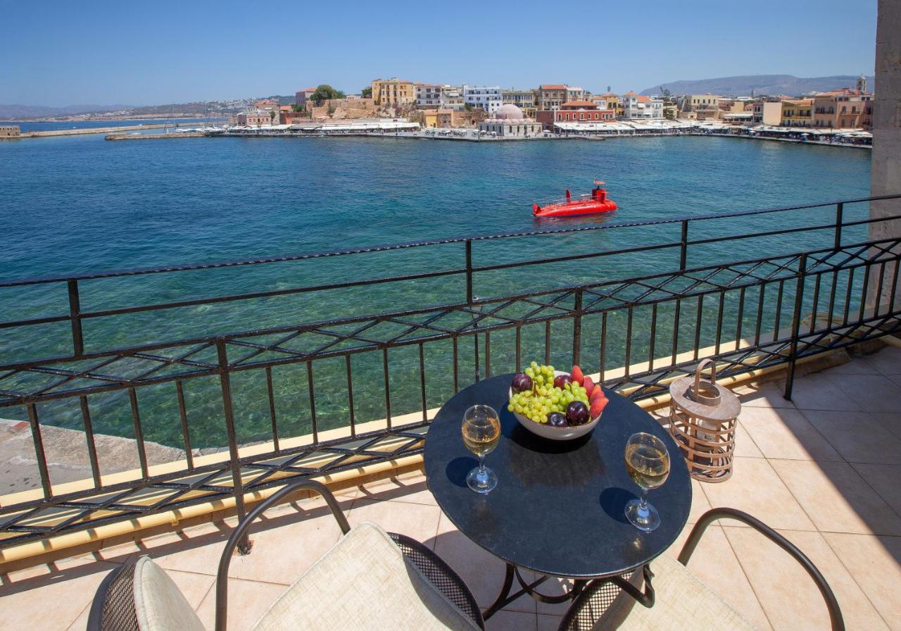 Апартаменты Casa Alba Seaview House Ханья Экстерьер фото