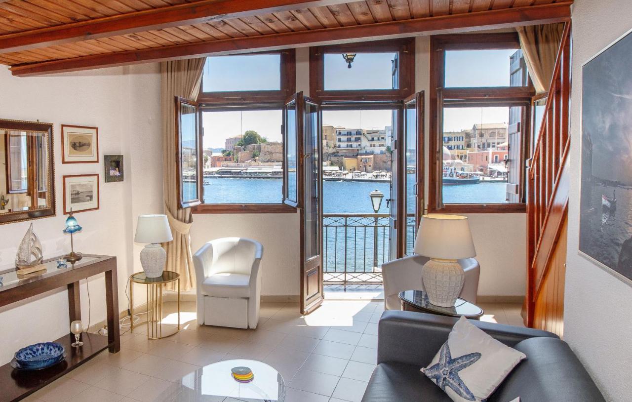 Апартаменты Casa Alba Seaview House Ханья Экстерьер фото