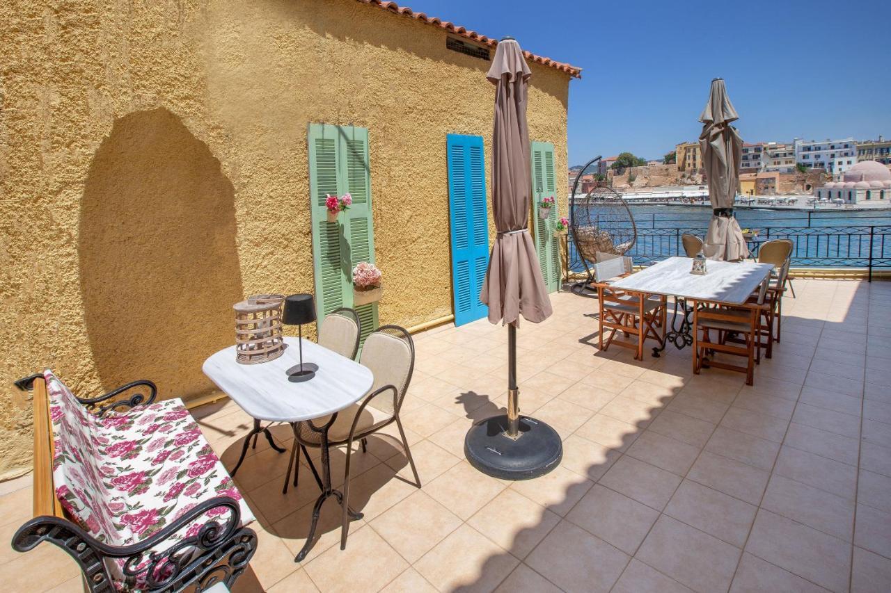 Апартаменты Casa Alba Seaview House Ханья Экстерьер фото